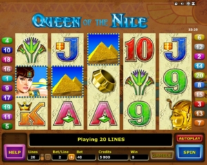 Queen of the Nile Slot