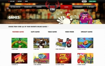 Red Stag Casino games